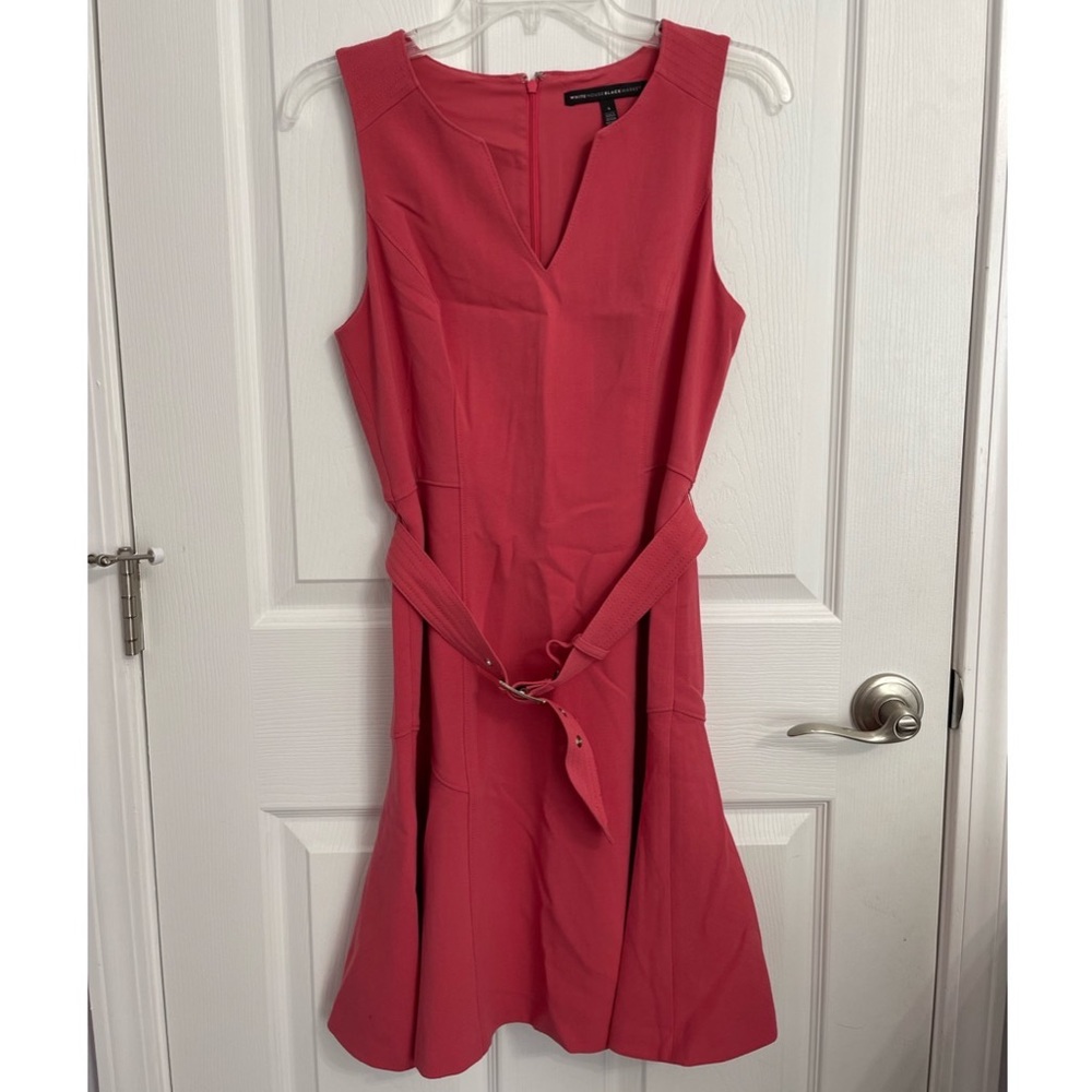Pink White House Black Market Dress